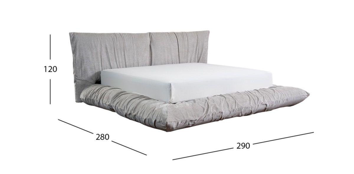 Cama King Size Maghia Café