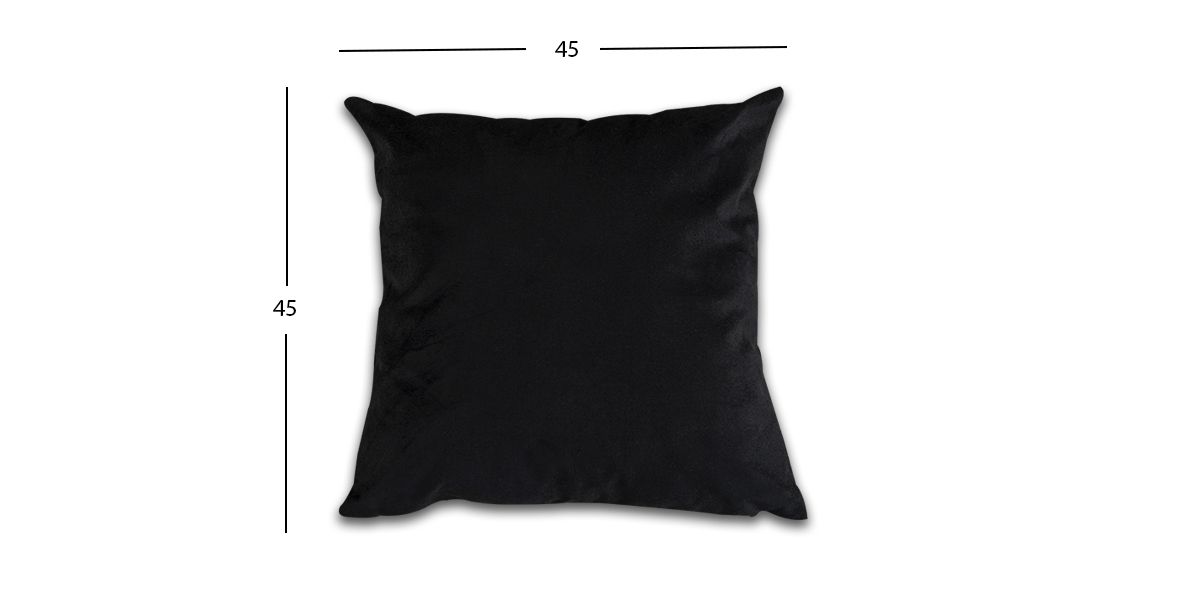 Juego de Cojines Decorativos Preston Negro 4 Piezas