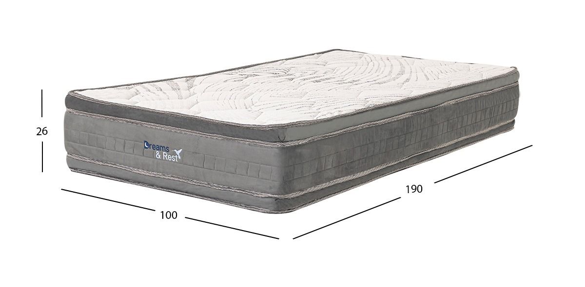Colchón Dreams & Rest Individual Memory Foam Wind