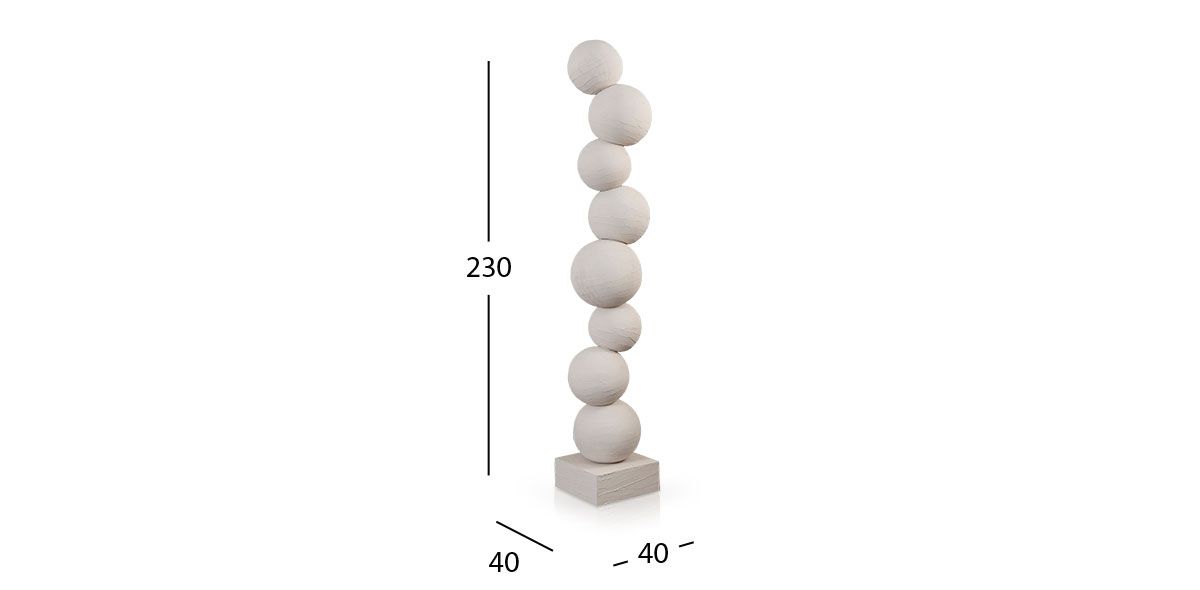 Escultura Lunar Beige