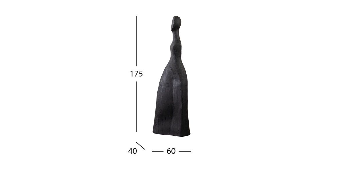 Escultura Adan Negro