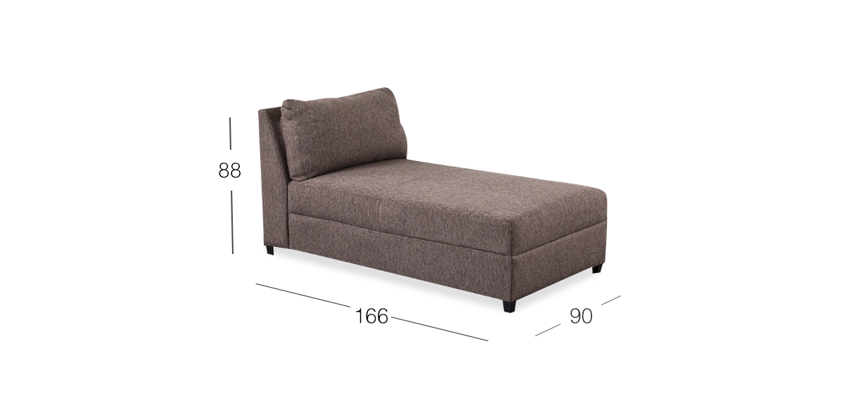 Chaise Long Gea Sirius Beer