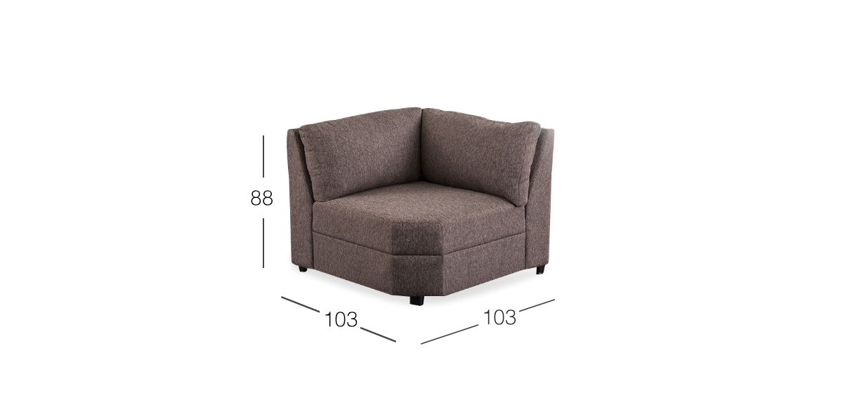 Sillón Esquinero Gea Sirius Beer