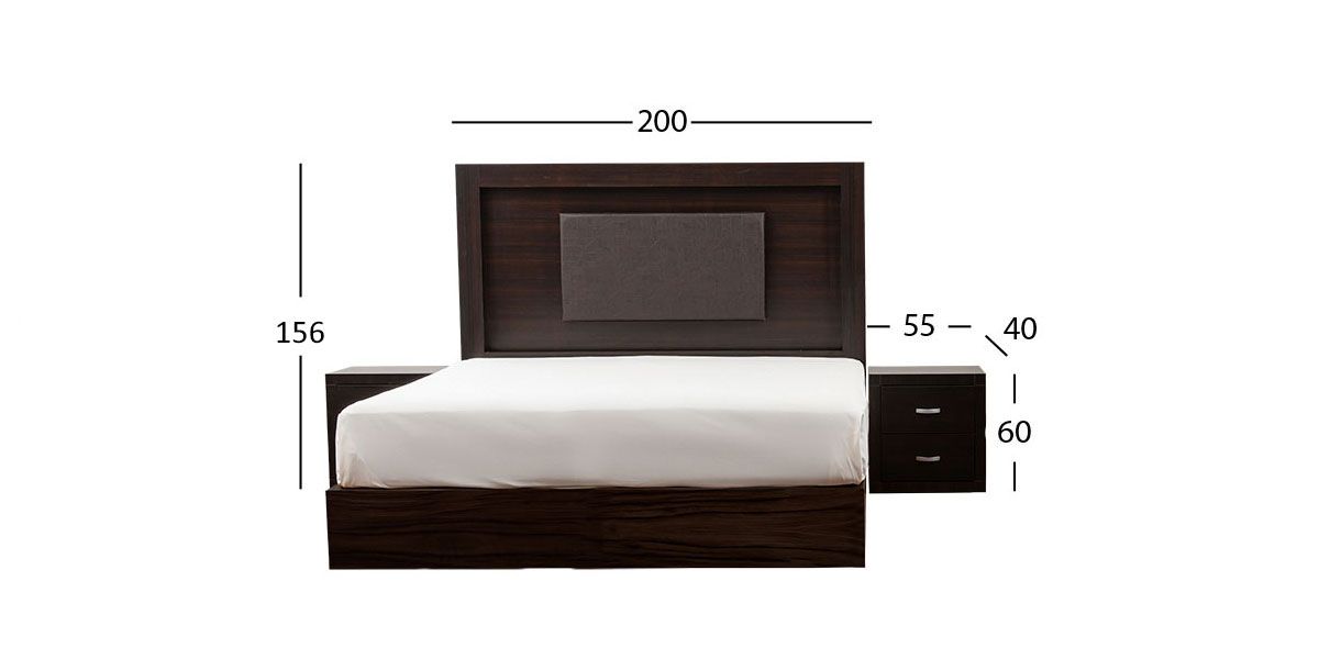 Recámara King Size Egipto 3 Piezas