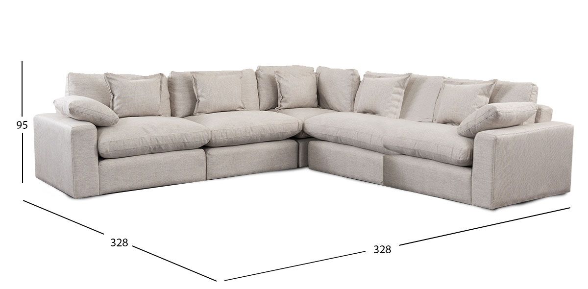 Sala Romelly Beige 5 Piezas