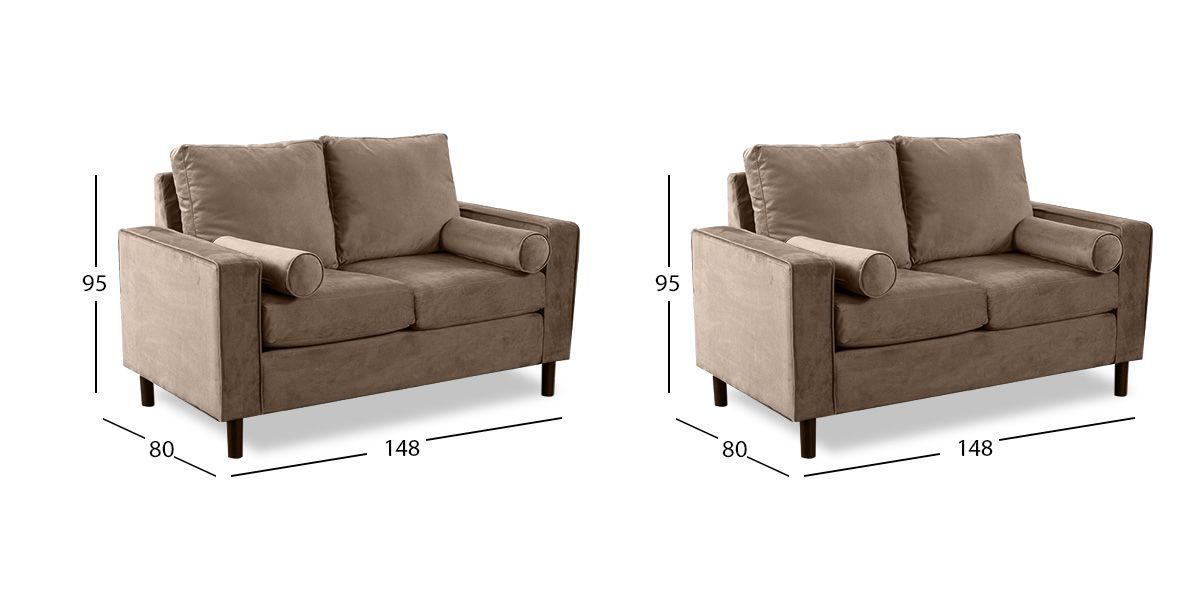 Sala Landmark Beige 2 Piezas