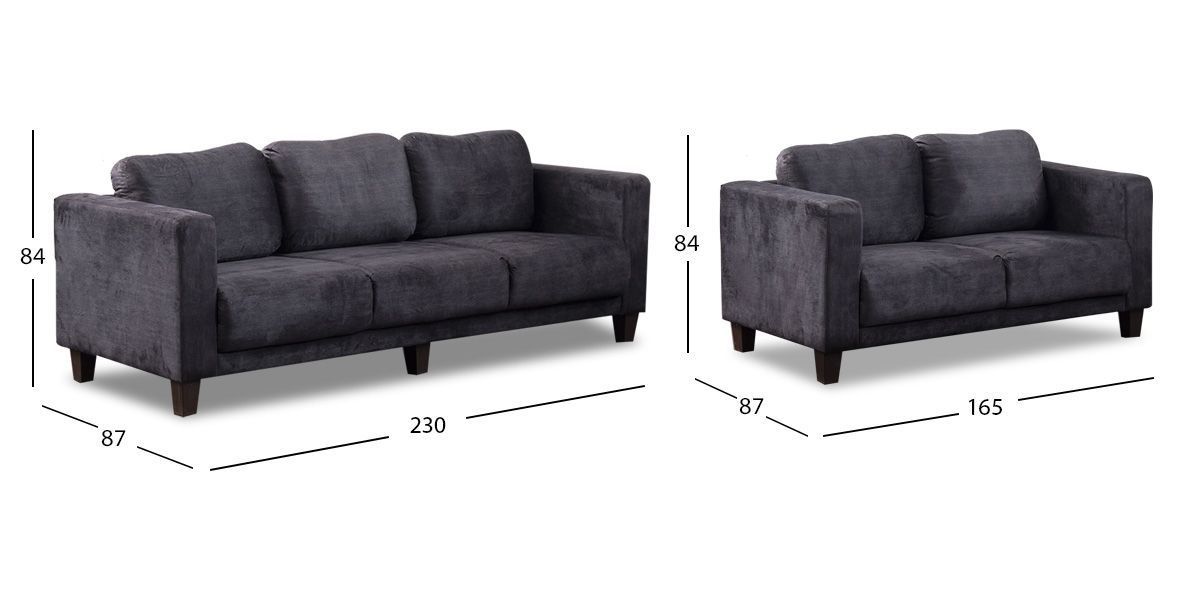 Sala Stephanie Clarity Charcoal