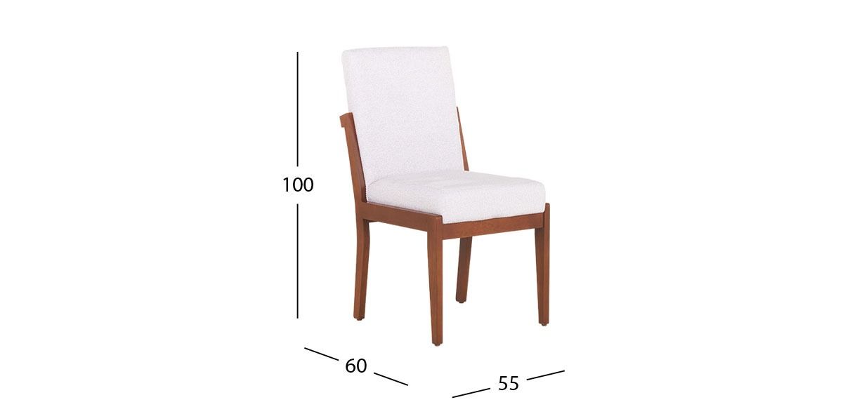 Silla Creta PL Blanco Winter