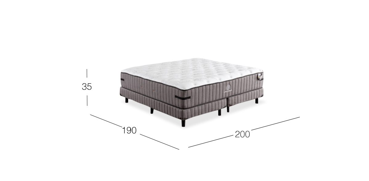 Colchón Sealy King Size Wales Pl  