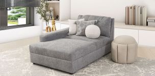 Sillón Largo Elite II Gris Claro