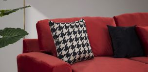 Cojín Decorativo Denver Negro/Blanco PG