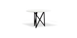Mesa Comedor Redonda Nápoles Blanco