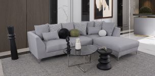 Sala En L Derecha Alexia Gris