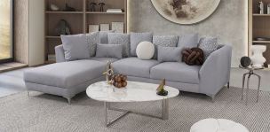 Sala En L Izquierda Alexia Gris