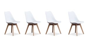 Paquete De Sillas Arthus PL Blanco