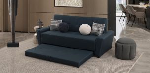 Sofá Cama con Cama Baja Irlanda New Azul