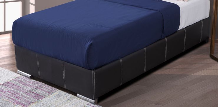 Base De Cama Individual Vielka Chocolate