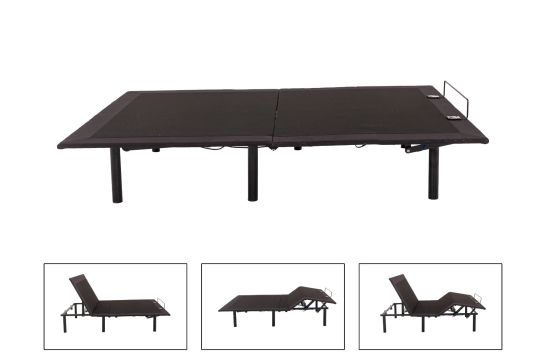 Box Queen Size Eléctrico Relax Motion Negro