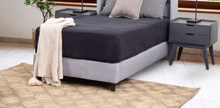 Base De Cama Individual Estela Plata