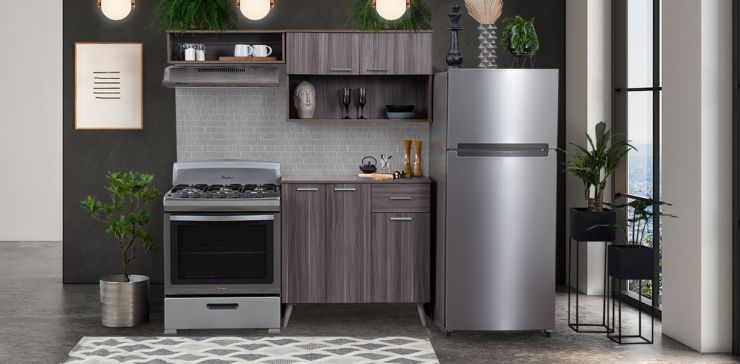 Cocina Sicilia Gris 180 cm