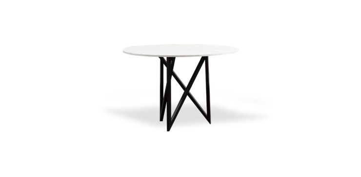 Mesa Comedor Redonda Nápoles Blanco