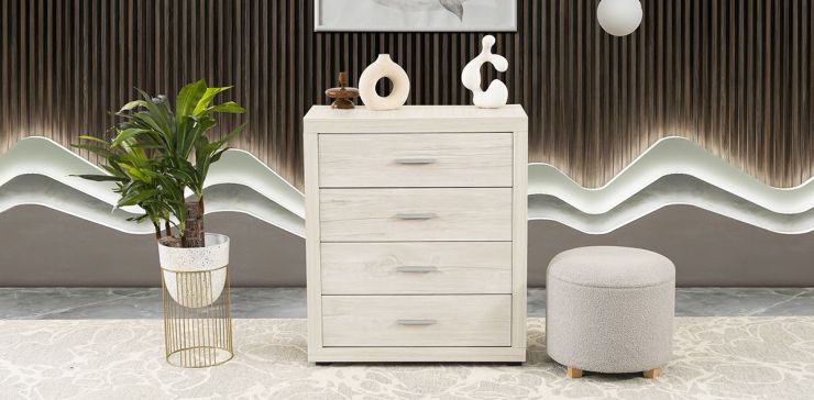 Cómoda Rosetta Blanco
