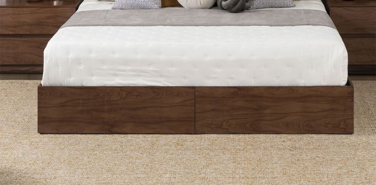 Base De Cama King Size Loana CL Café