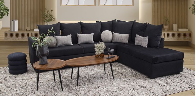 Sala Modular Derecha Stanza Negro  