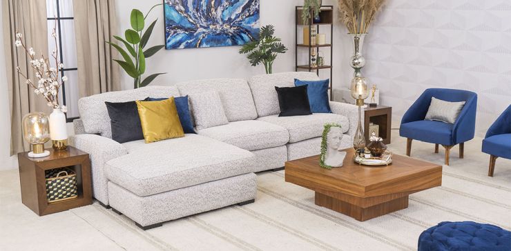 Sala Creta Plus Moka 3 Piezas