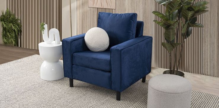 Sillón Landmark Azul