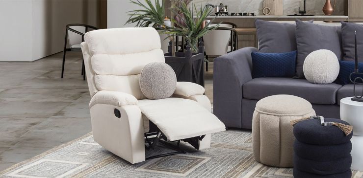 Sillón Reclinable Flirt Beige