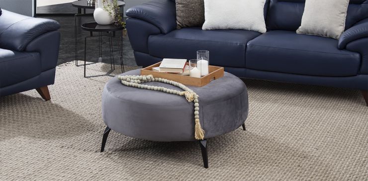 Taburete Grande Bellavue Gris Oxford