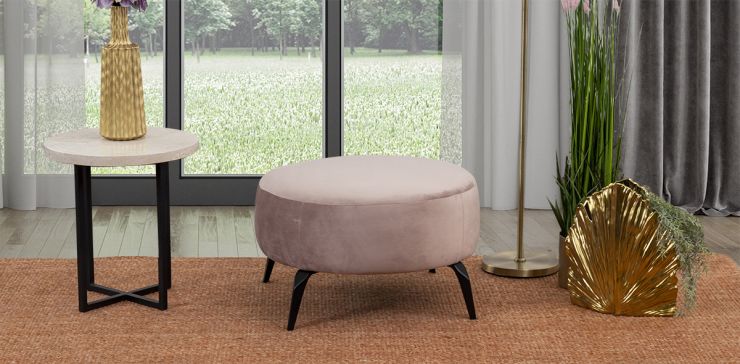 Taburete Mediano Bellavue Palo de Rosa