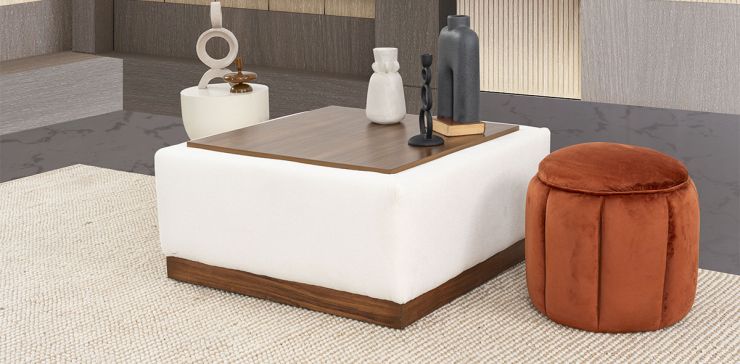 Taburete Alice II Blanco