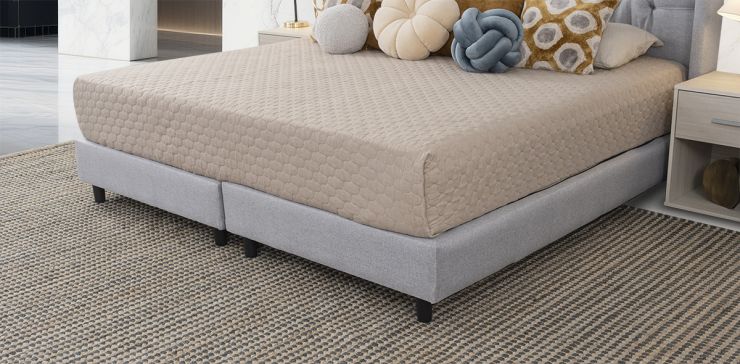 Base De Cama King Size Estela Plata 
