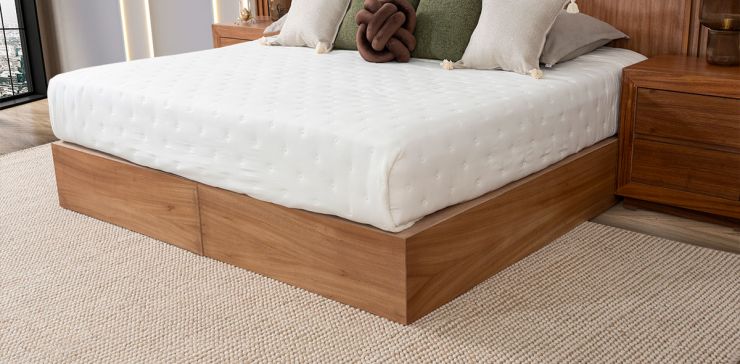 Base De Cama King Size Citara Nogal 