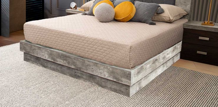 Base De Cama King Size Luxor Beton