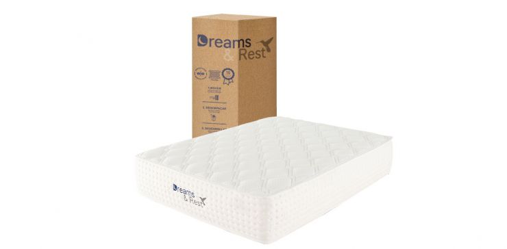 Colchón Dreams & Rest Queen Size Memory Foam Dove 