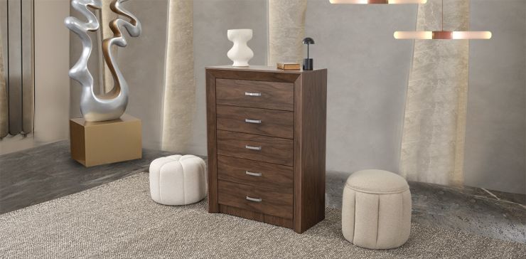 Cómoda Balandra CL Café Nogal