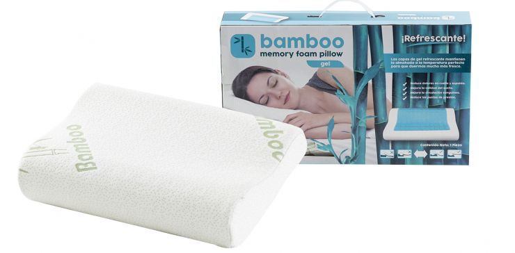 Almohada Bamboo y Memory Gel Soft Rest