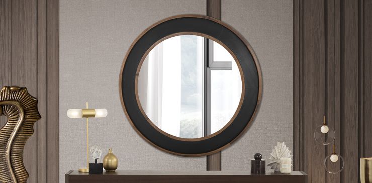 Espejo Parota Dimasa Negro