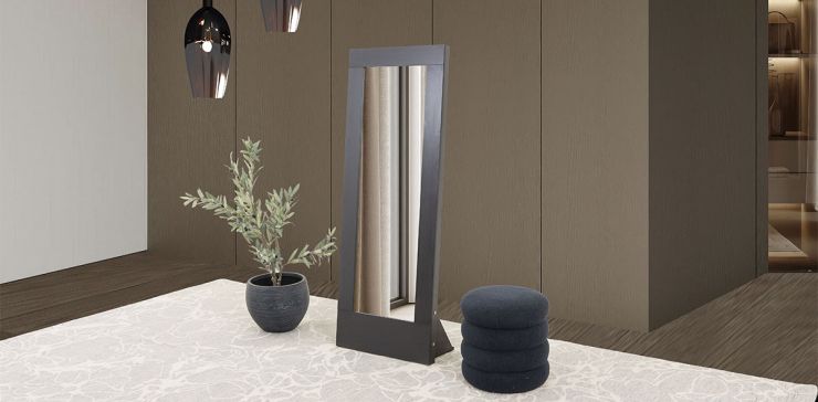 Espejo Vertical Adam Chocolate