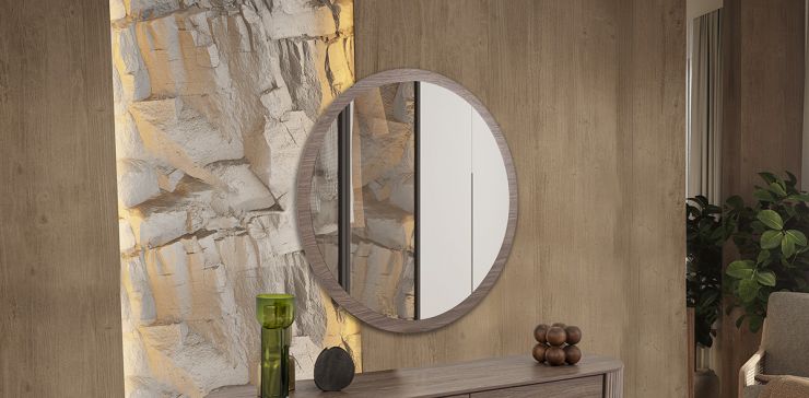 Espejo Padma CL Café