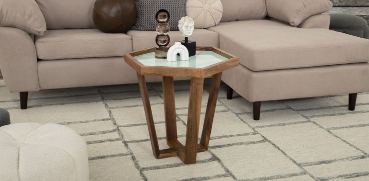Mesa De Centro Victory New Gris