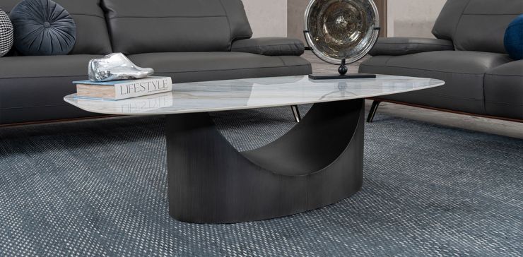 Mesa De Centro Rectangular Summer Gris