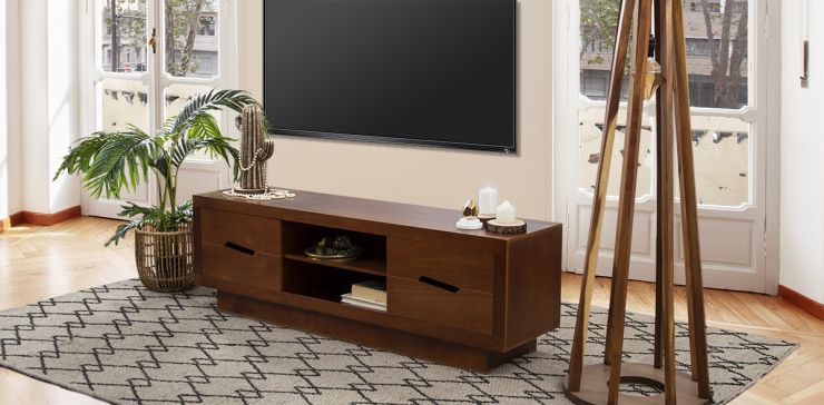 Mesa TV Harry Nogal Chapa Okume 