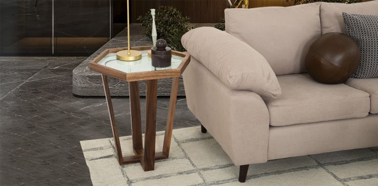 Mesa Lateral Victory New Gris