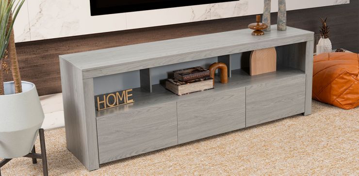 Mesa TV 170 Cm Marbella Gris