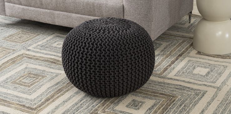 Puff Balboa Oxford 60 x 60 cm