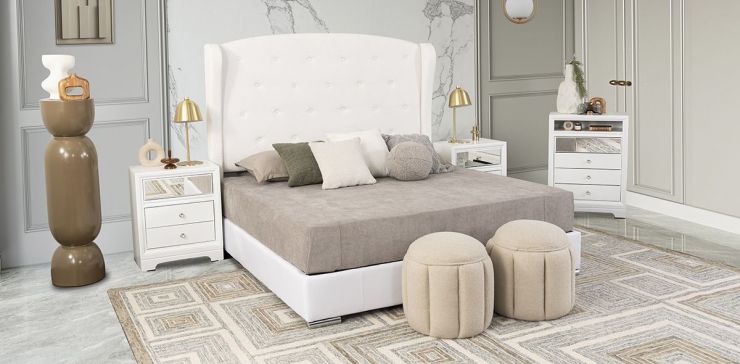 Recámara King Size Perla Plus 3 Piezas